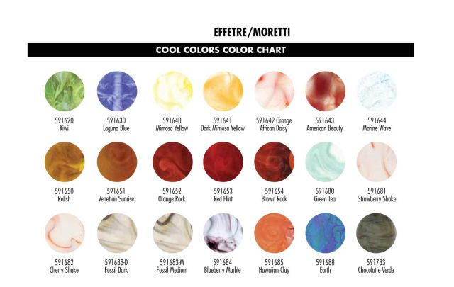 Effetre Color Chart