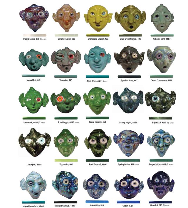 Glass Alchemy Color Chart