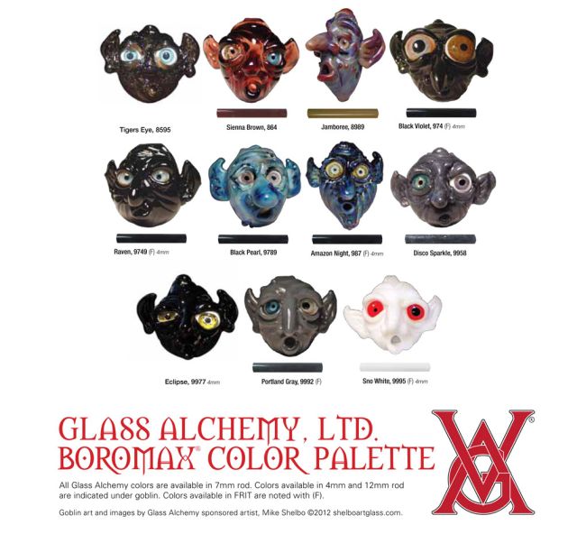 Glass Alchemy Color Chart