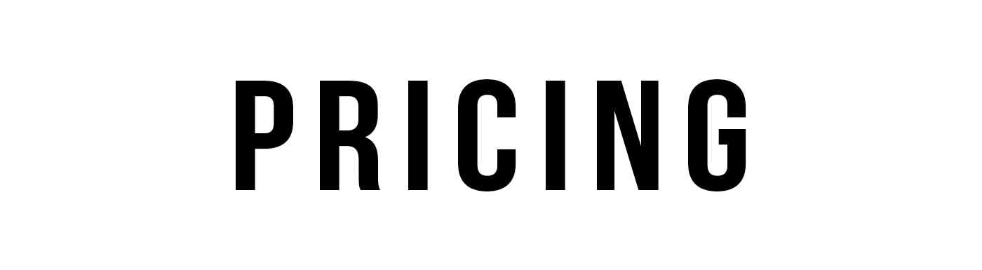 Pricing & Price Matching Pricing & Price Matching