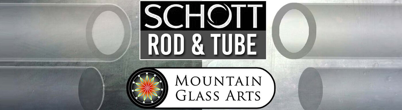 Schott Rod & Tube Borosilicate Clear Schott Rod & Tube