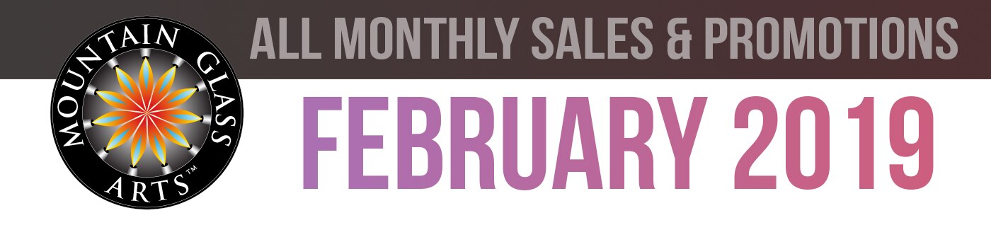 sales mountain glass arts monthly sale