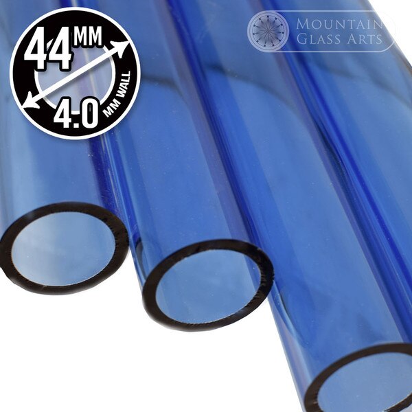 44mm x 4.0mm Light Blue Tube 4 ft. L (16) Borosilicate Glass 33 COE
