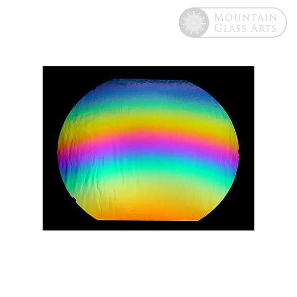 Cbs Rainbow 2 On Borosilicate 1 16 Inch Thick Cbs Rainbow 2 1 16 Inch