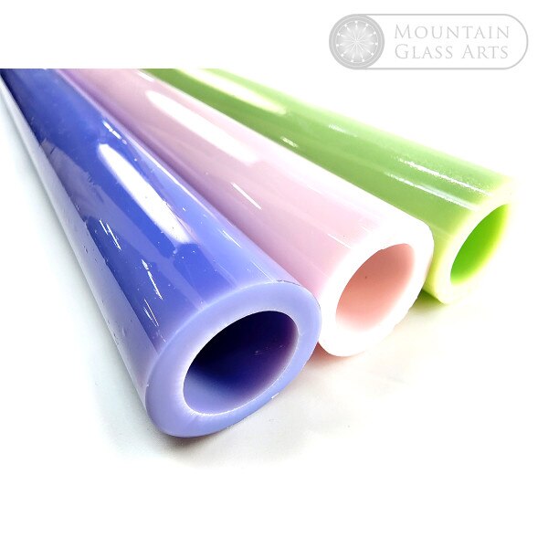 24 Tubi Boro In Vetro Trasparente Devardi Lavorazione A Lume