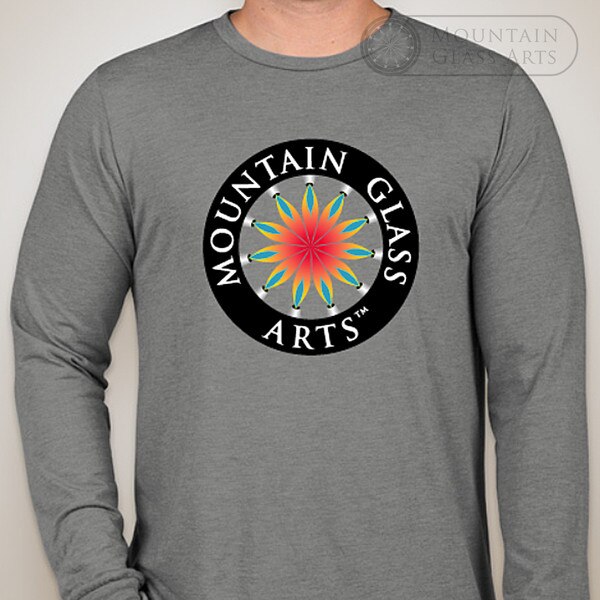 Download T-Shirt - Long Sleeve - Misty Mountain Grey - Medium